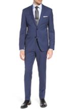 Men's Boss Reyno/wave Extra Trim Fit Solid Wool Suit