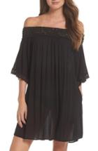 Women's Muche Et Muchette Rimini Crochet Cover-up Dress, Size - Black