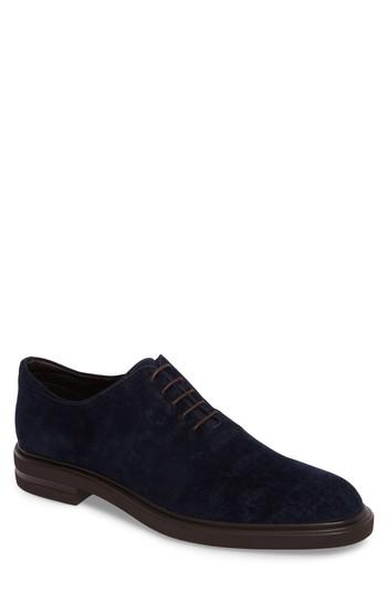 Men's Donald J Pliner Eduardo Plain Toe Oxford .5 M - Blue