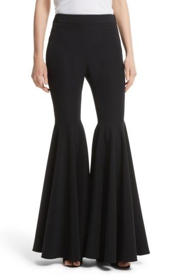 Women's Milly Flare Leg Cady Pants