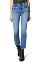 Women's Sanctuary Modern High Waist Crop Straight Leg Jeans - Blue