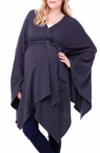 Women's Ingrid & Isabel Cozy Maternity Wrap, Size - Black