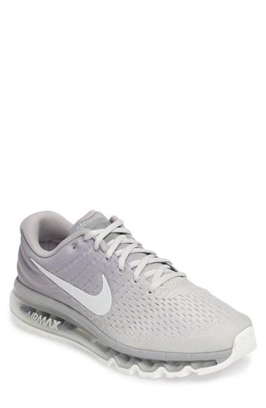 Men's Nike Air Max 2017 Running Shoe M - Grey