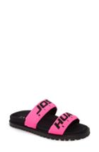 Women's Joshua Sanders Fuxia Slide Sandal .5us / 35eu - Pink
