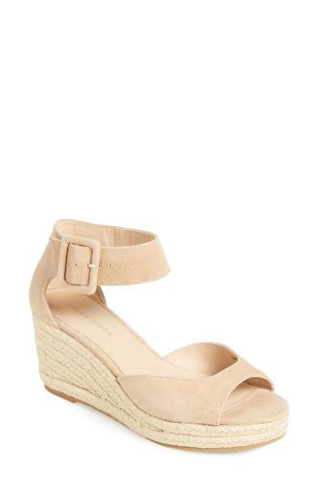 Women's Pelle Moda Kauai Platform Wedge Sandal M - Brown
