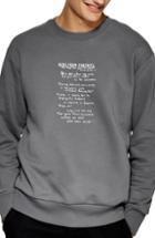 Men's Topman 2pac The Rose That Grew From Concrete Graphic Sweatshirt - Grey