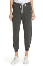Women's The Great. The Thermal Crop Sweatpants - Black