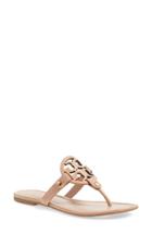 Women's Tory Burch 'miller' Flip Flop .5 M - Beige