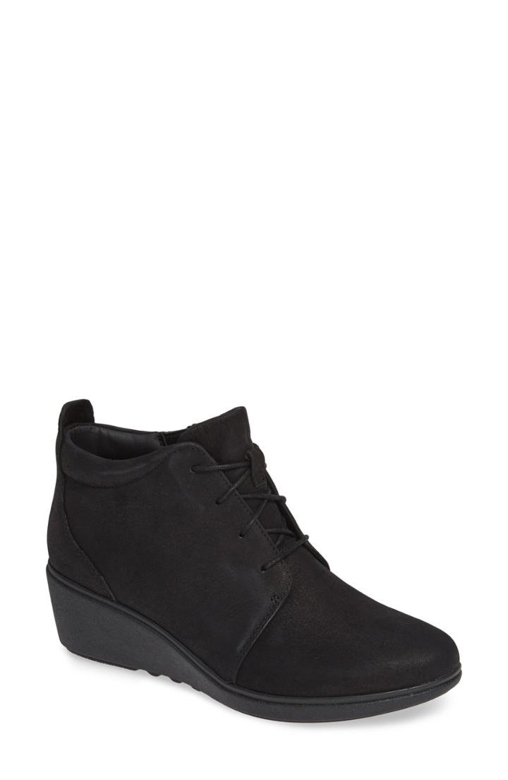 Women's Clarks Un Ara Eva Bootie, Size 6 M - Black