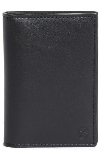 Men's Paul Smith Color Accent Leather Wallet - Black
