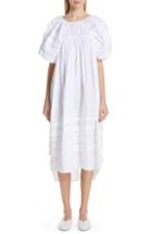 Women's Cecilie Bahnsen Penelope Dress Us / 8 Uk - White