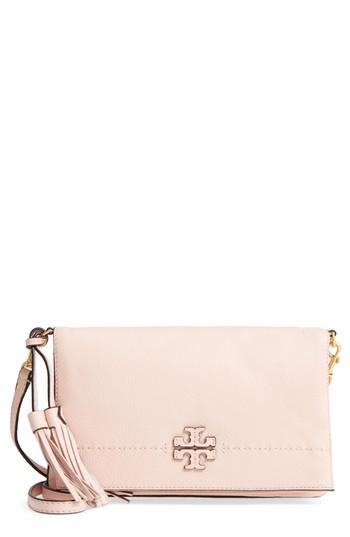 Tory Burch Mcgraw Leather Crossbody Bag -