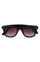 Men's Topman 48mm Round Sunglasses - Black