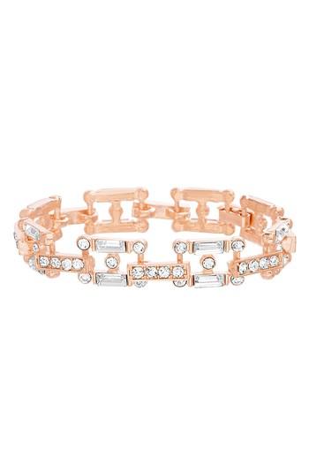 Women's Steve Madden Crystal Link Bracelet