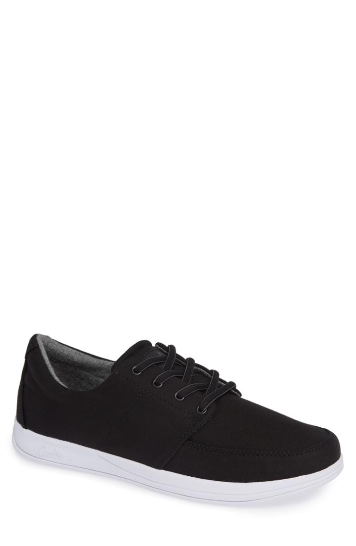 Men's Cuater By Travis Mathew Quincy Sneaker M - Black
