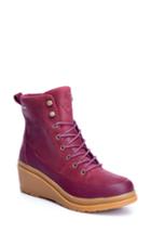 Women's The Original Muck Boot Company Liberty Waterproof Wedge Boot M - Burgundy