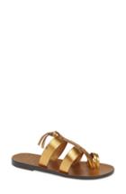 Women's Trademark Capra Sandal Us / 36eu - Metallic