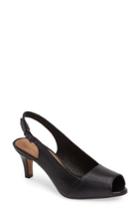 Women's Clarks Heavenly Leah Pump M - Black