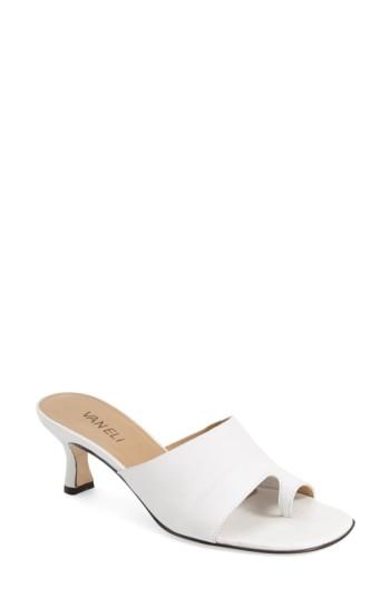 Women's Vaneli 'melea' Slide Sandal .5 M - White