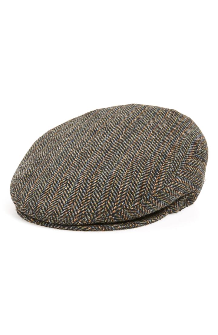 Men's Bailey Lord Herringbone Wool Driving Cap -