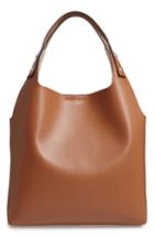 Tory Burch Rory Leather Tote - Brown