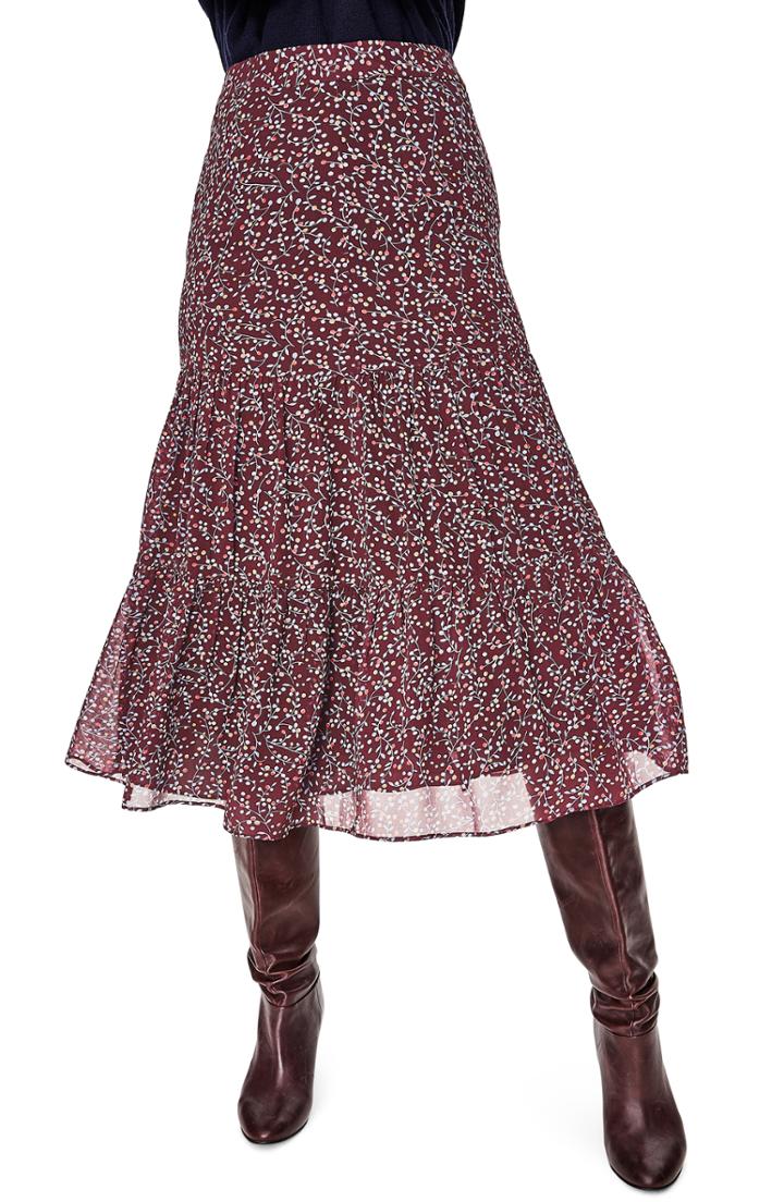 Women's Boden Frome Midi Skirt