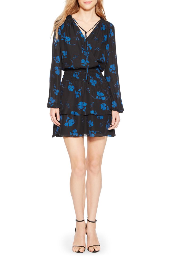 Women's Parker Clementine Faux Wrap Minidress - Blue