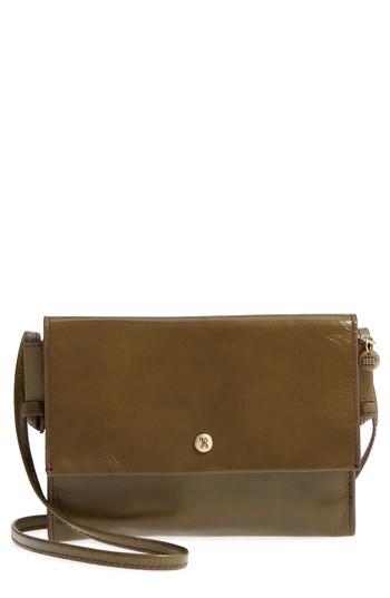 Hobo Bemuse Leather Crossboy Bag - Green