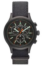 Men's Timex Archive Allied Chronograph Reversible Strap Watch, 42mm