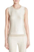 Women's St. John Collection Vivaan Sequin Knit Shell