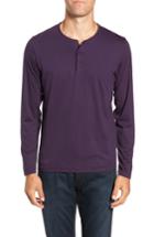 Men's Bonobos Superfine Slim Fit Long Sleeve Henley - Purple