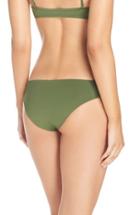Women's L Space 'sandy' Seamless Bikini Bottoms - Green