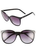 Women's Marc Jacobs 56mm Butterfly Sunglasses - Black