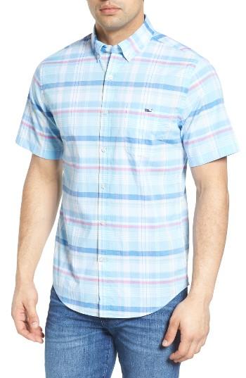 Men's Vineyard Vines Cedar Point Classic Fit Plaid Sport Shirt
