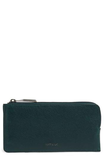 Women's Matt & Nat Seva Faux Leather Pouch Wallet - Green
