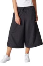Women's Adidas Originals Long Culottes - Black