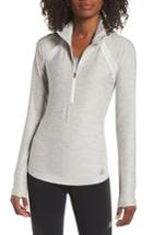 Women's New Balance Anticipate Half Zip Pullover - White