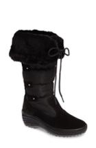 Women's Pajar Mia Waterproof Boot With Faux Fur Trim -5.5us / 36eu - Black
