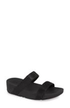 Women's Fitflop Lottie Glitzy Sandal M - Black