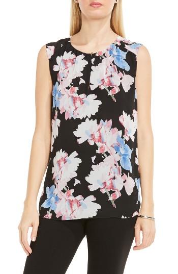 Women's Vince Camuto Poetic Bouquet Tank - Black
