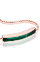 Women's Monica Vinader Baja 18k Rose Gold Stone Bracelet