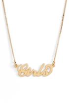 Women's Ryan Porter Classic Script Necklace