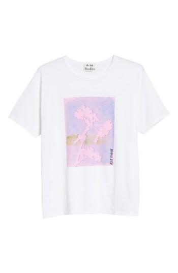 Men's Acne Studios Niave Flower Graphic T-shirt