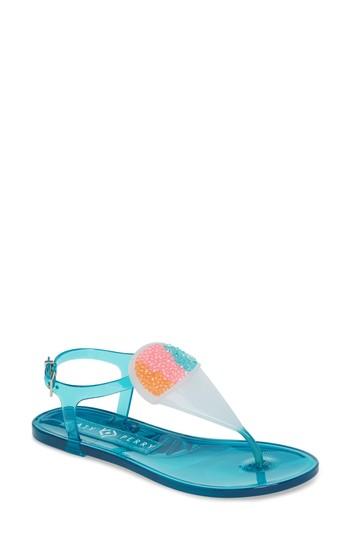 Women's Katy Perry Geli Sandal M - Blue/green