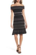 Women's Adelyn Rae Karissa Off The Shoulder Sweater Dress - Black