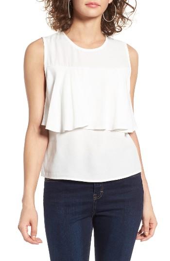 Women's Leith Flounce Sleeveless Top