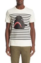 Men's Moncler Stripe Graphic T-shirt - Ivory