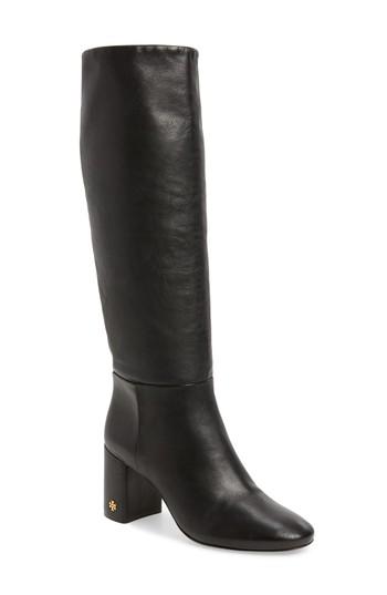 Women's Tory Burch Brooke Slouchy Boot M - Black