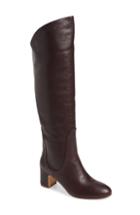 Women's Dolce Vita Coop Knee High Boot .5 M - Black