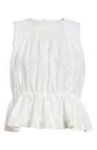 Women's Tricot Comme Des Garcons Cinch Waist Eyelet Top